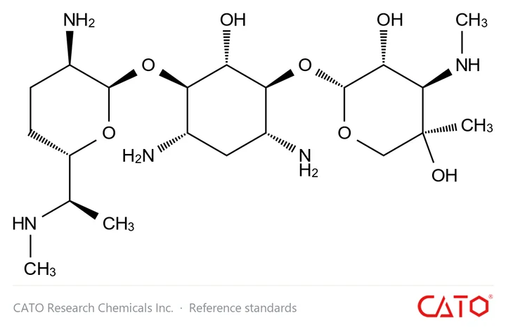Chemical structure of Gentamicin C1