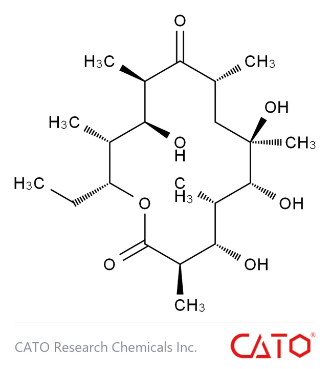 Chemical structure of Erythromycin EP Impurity N