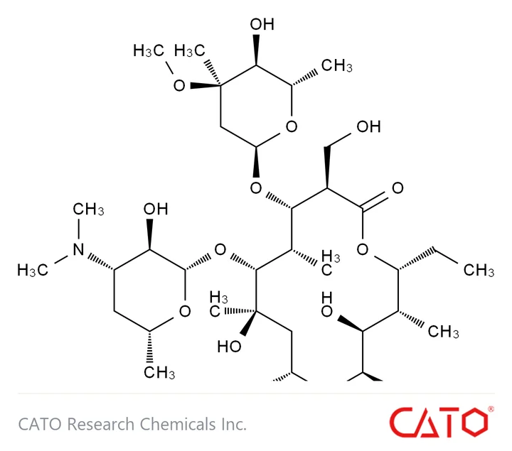 Chemical structure of Erythromycin EP Impurity M