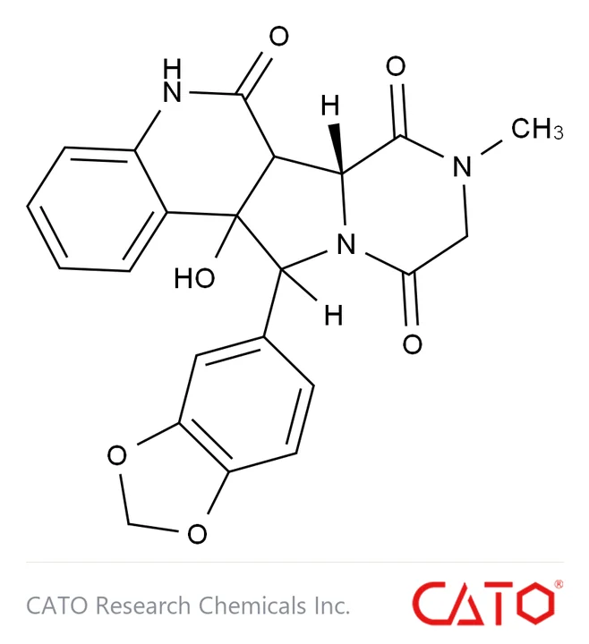 Chemical structure of Tadalafil EP Impurity D, CAS