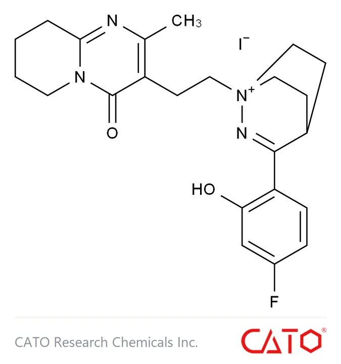 Chemical structure of Bicyclo Risperidone, CAS 2231638-02-9