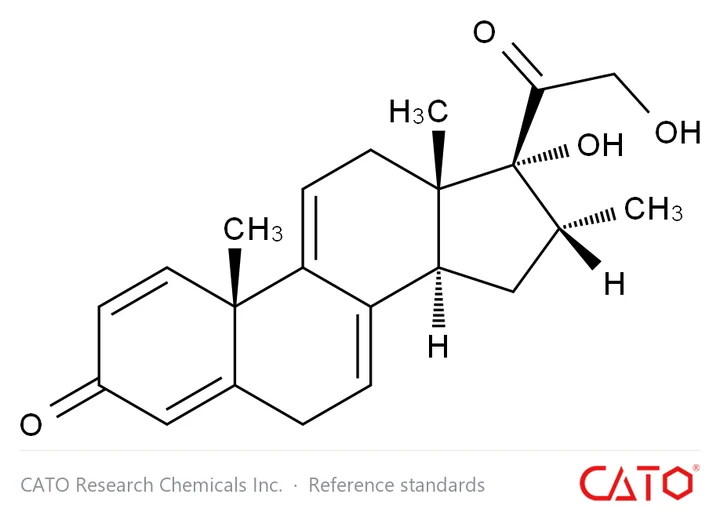Chemical structure of Dexamethasone EP Impurity K, CAS 1809224-82-5