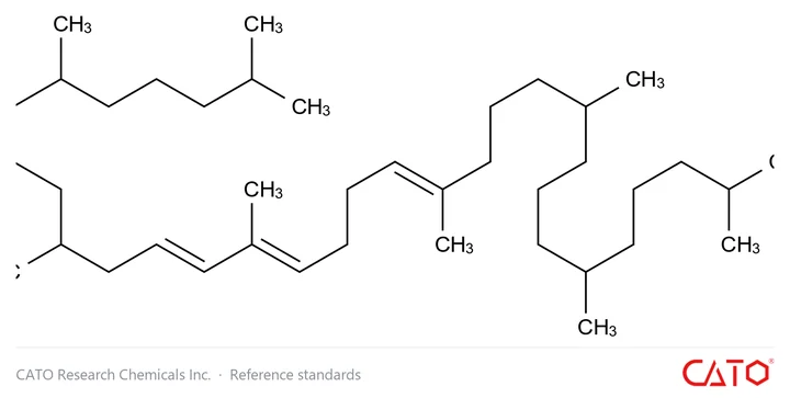 Chemical structure of All-rac-alfa-Tocopherol EP Impurity D, CAS