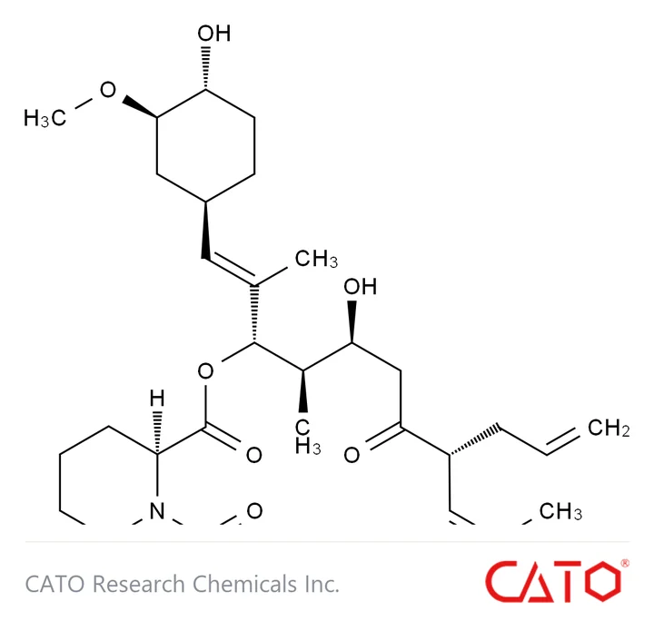 Chemical structure of Oxacyclohexane Open Ring Tacrolimus