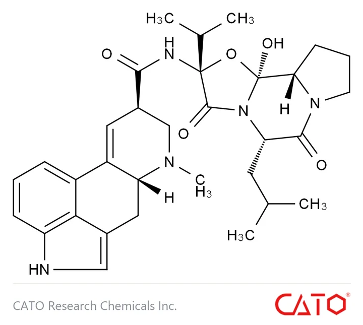 Chemical structure of Bromocriptine EP Impurity B, CAS 511-09-1
