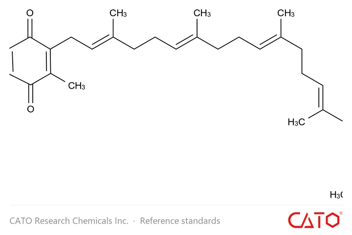 Chemical structure of 5-Demethoxy Coenzyme Q10, CAS 2006296-15-5