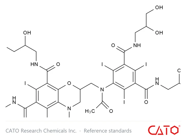 Chemical structure of Iodixanol EP Impurity G, CAS 171897-72-6