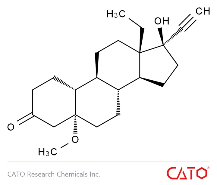 Chemical structure of Levonorgestrel EP Impurity O, CAS 155683-60-6