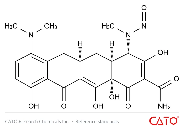 Chemical structure of Minocycline Impurity 33