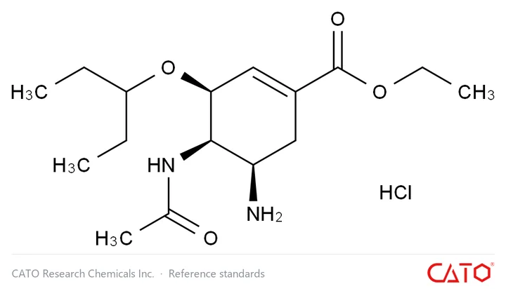 Chemical structure of Oseltamivir Impurity 47, CAS 2081110-44-1(free base)
