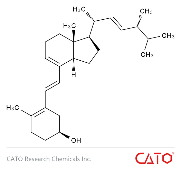 Chemical structure of Ergocalciferol EP Impurity E, CAS 115-61-7