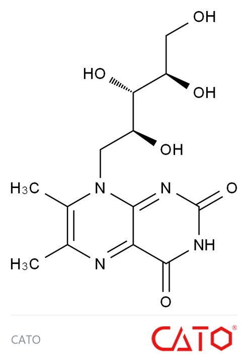 Chemical structure of Riboflavin EP Impurity C, CAS 2535-20-8