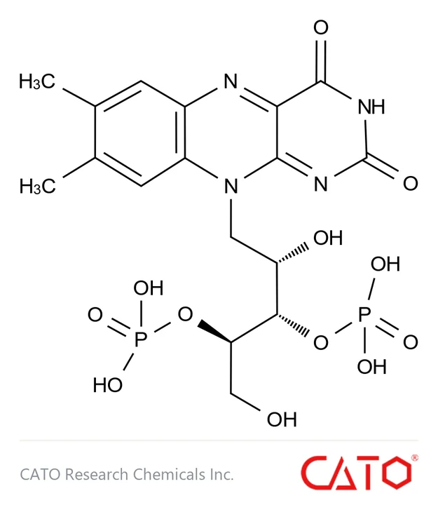 Chemical structure of Riboflavin 3',4'-Diphosphate