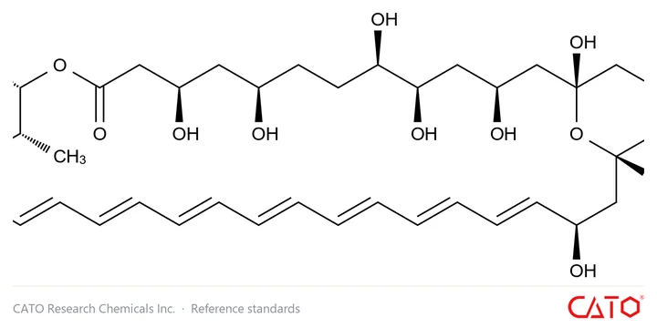 Chemical structure of Amphoteronolide B, CAS 106799-07-9