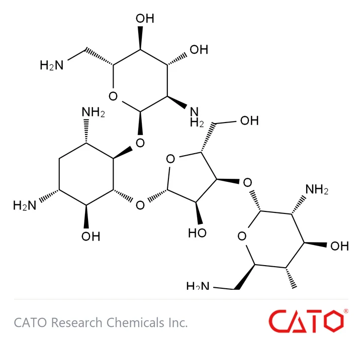 Chemical structure of Neomycin EP Impurity C, CAS 66-86-4