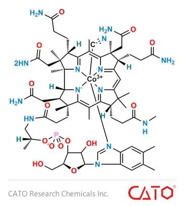 Chemical structure of Cyanocobalamin EP Impurity G(50-methylcyanocobalamin)