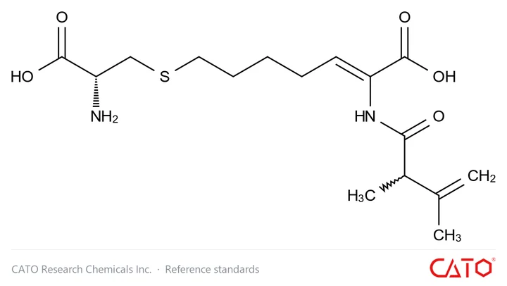 Chemical structure of Cilastatin EP Impurity F, CAS