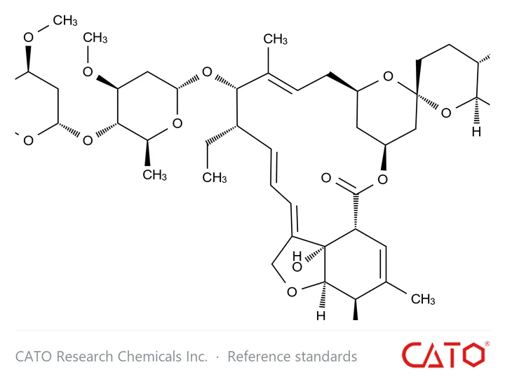 Chemical structure of Ivermectin EP Impurity E