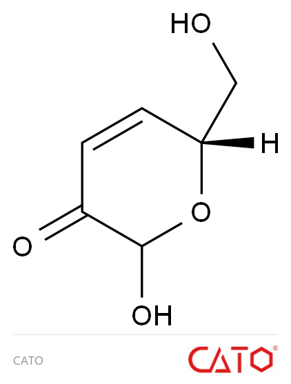 Chemical structure of 3,4-Dideoxyglucosone-3-ene, CAS 252006-38-5