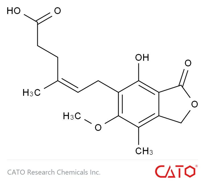 Chemical structure of Mycophenolate EP Impurity B, CAS 2767988-82-7