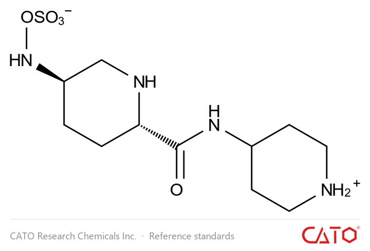 Chemical structure of Relebactam Impurity 34