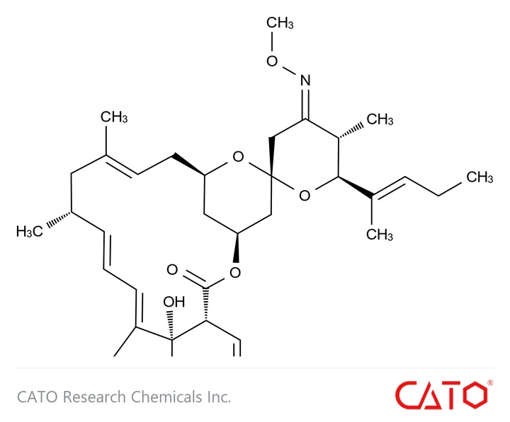 Chemical structure of Moxidectin EP Impurity C