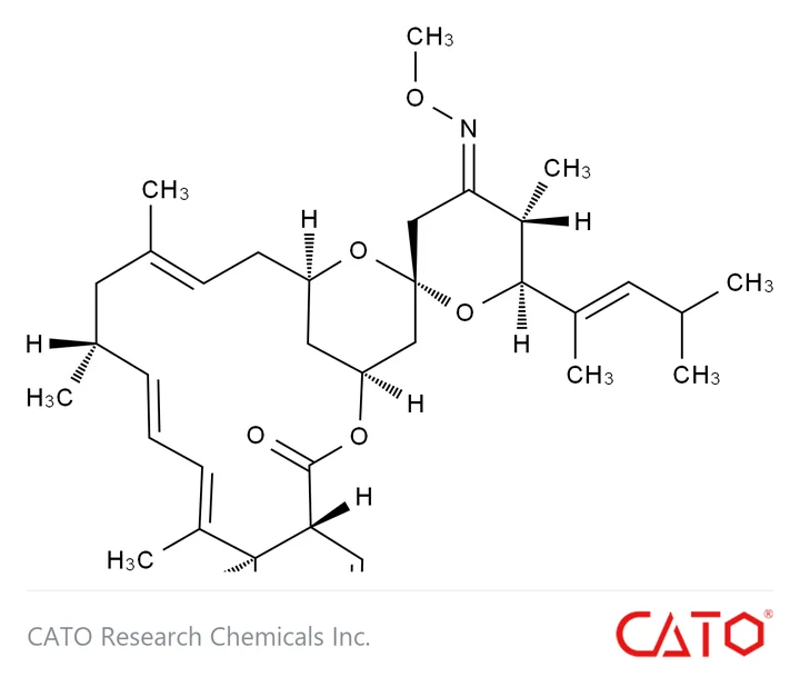 Chemical structure of Moxidectin EP Impurity G