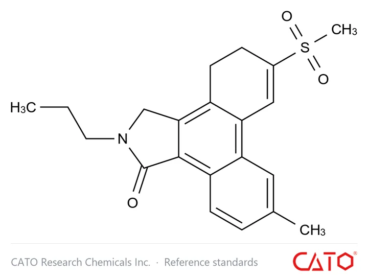 Chemical structure of Imrecoxib Impurity 8, CAS