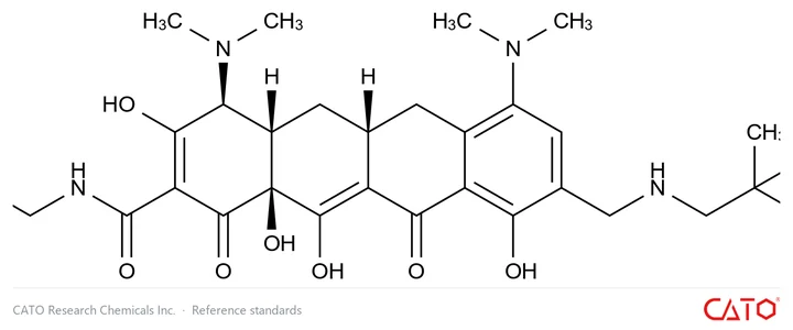 Chemical structure of Omacycline Impurity 6