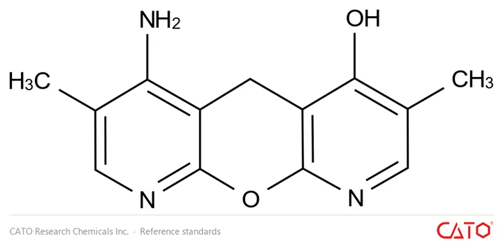 Chemical structure of Finerenone Impurity 266