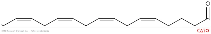Chemical structure of ethyl (5Z,8Z,11Z,14Z)-nonadeca-5,8,11,14-tetraenoate, CAS 860629-94-3