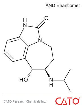 Chemical structure of Zilpaterol(Enantiomer)