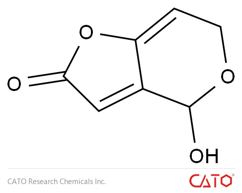 Chemical structure of Patulin