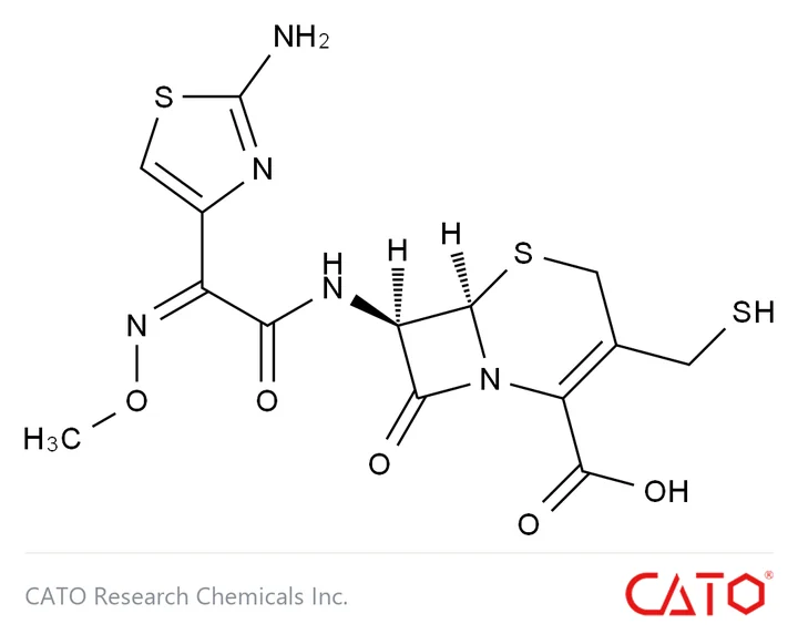 Chemical structure of Desfuroyl Ceftiofur, CAS 120882-22-6