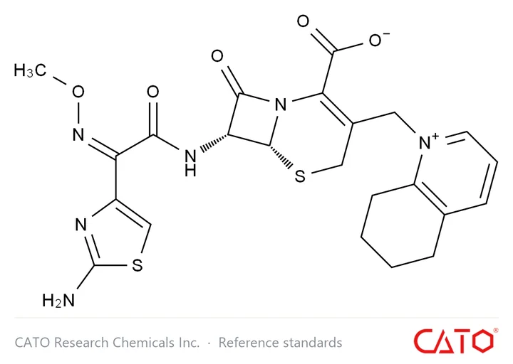 Chemical structure of Cefquinome