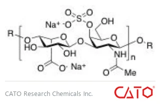 Chemical structure of Dermatan Sulfate, CAS 54328-33-5