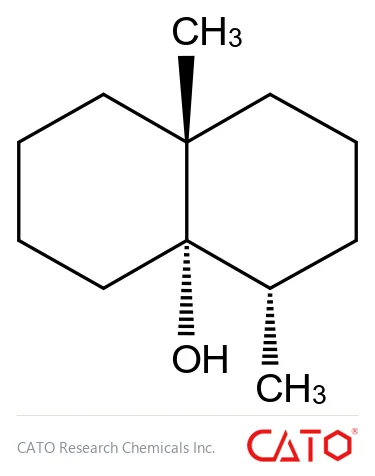 Chemical structure of (±)-Geosmin