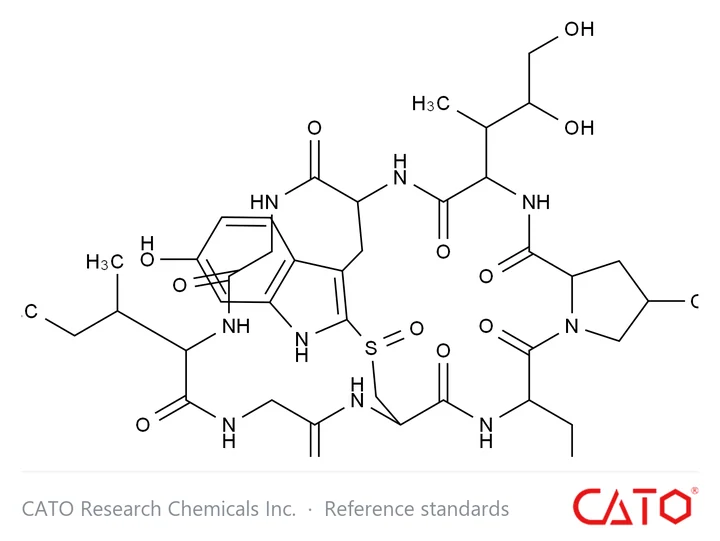 Chemical structure of β-Amanitine