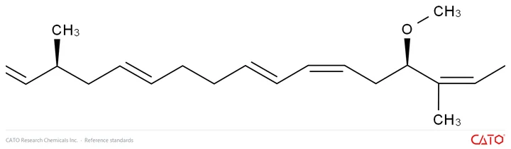 Chemical structure of Bongkrekic Acid