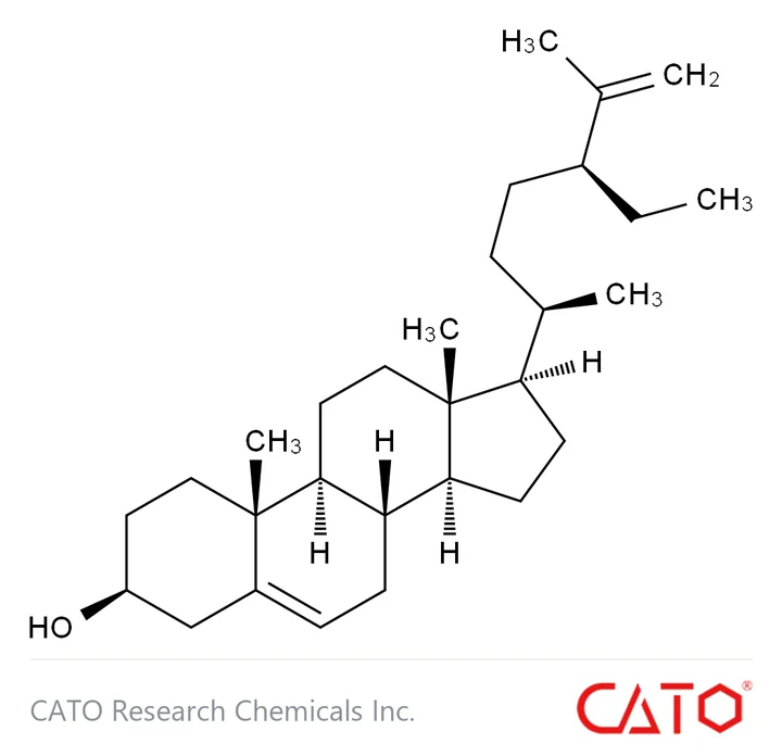 Chemical structure of Clerosterol, CAS 2364-23-0