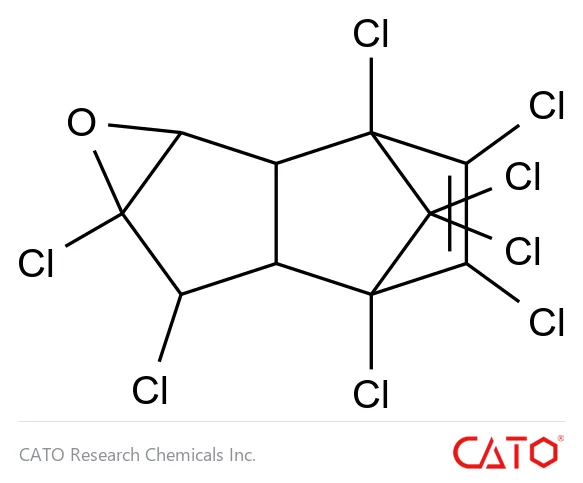 Chemical structure of Oxychlordane