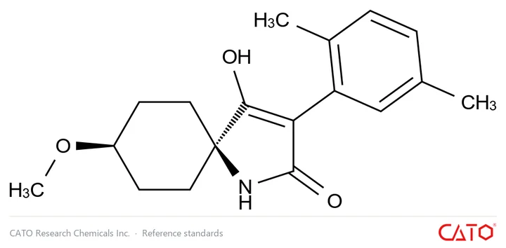 Chemical structure of Spirotetramat-enol, CAS 203312-38-3