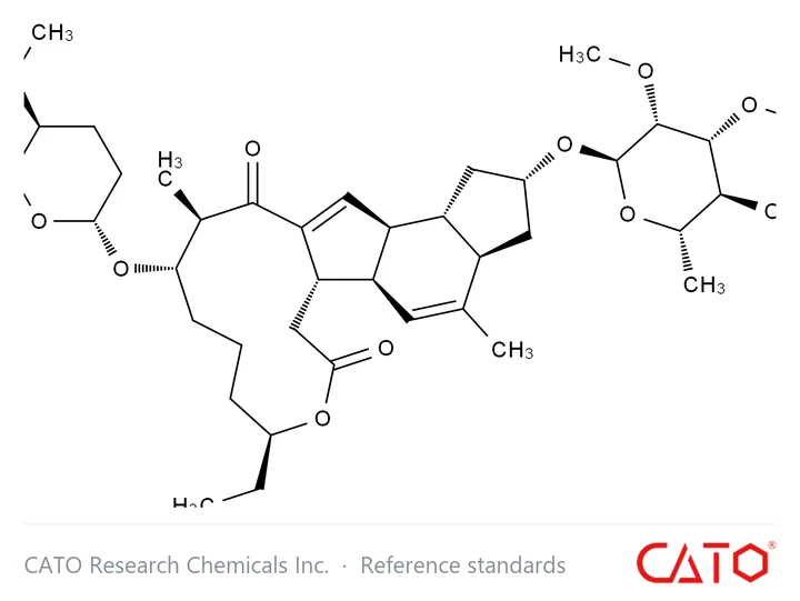 Chemical structure of Spinetoram L, CAS 187166-15-0